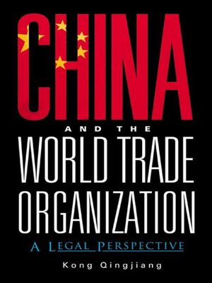 cover image of China and the World Trade Organization